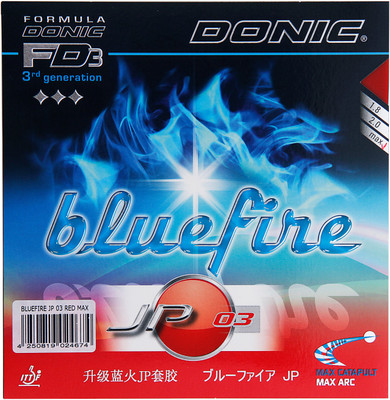 

Donic Blue Fire JP 03 2 mm Table Tennis Rubber(Red)