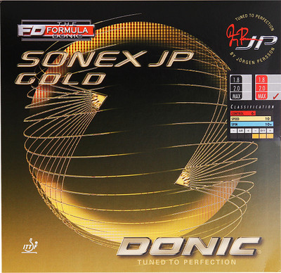 

Donic Sonex JP Gold Max Table Tennis Rubber(Red)