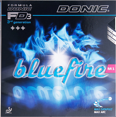 

Donic Bluefire M1 Table Tennis Rubber Max Table Tennis Rubber(Black)