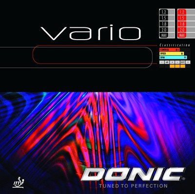 

Donic Vario Black 2 mm Table Tennis Rubber(Black)