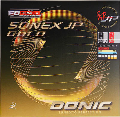 

Donic Sonex JP Gold Max Table Tennis Rubber(Black)