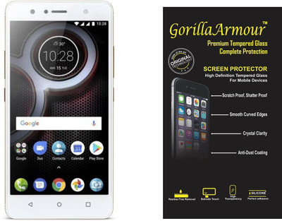 

Gorilla Armour Impossible Screen Guard for Lenovo K8 Plus, Transparent