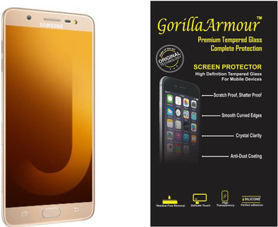 Gorilla Armour Tempered Glass Guard for Samsung Galaxy J7 Max(Pack of 1)