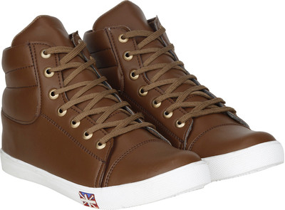 

Knight Ace Tick Sneakers For Men(Brown, Tan