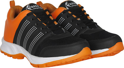 

Kraasa Sports Running Shoes For Men(Black, Orange