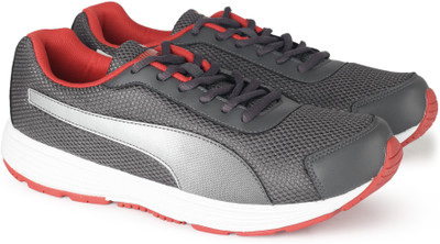 

Puma Aeden Running Shoes For Men(Red, Grey, Peacoat-spectra yellow-quarry