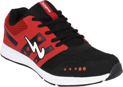 

Campus 3G-7522 Running Shoes For Men(Black, Red, Black-rust-01