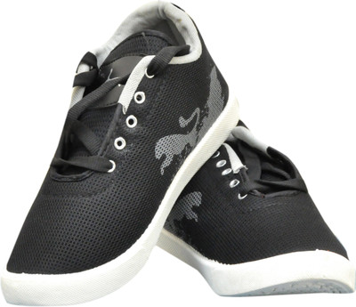 

Air Magic Men's Party Black Casuals For Men(Black