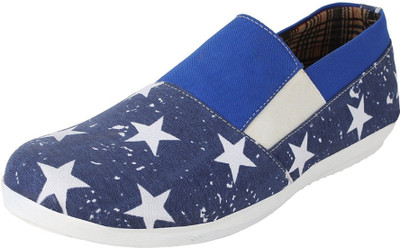 

rock well 1 Loafers For Men(Blue
