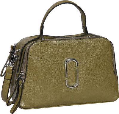 

Bagkok Women Casual Green PU Sling Bag