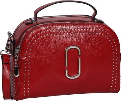 

Bagkok Women Casual Red PU Sling Bag