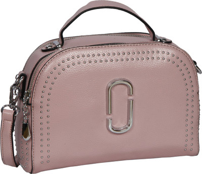

Bagkok Women Casual Pink PU Sling Bag