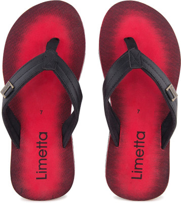

Limetta Flip Flops, Red::black