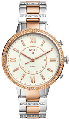 

Fossil FTW5011 Hybrid Watch Smartwatch(Silver Strap Free Size)