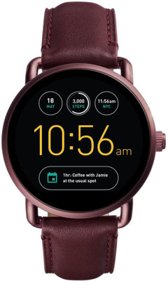 

Fossil FTW2113 Q Watch Smartwatch(Maroon Strap Free Size)