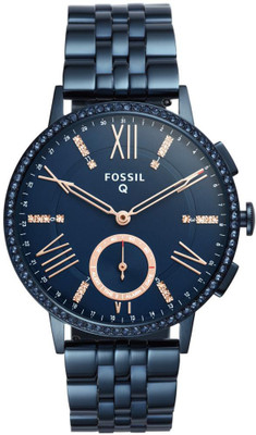 

Fossil FTW1145 Q Hybrid Watch Smartwatch(Blue Strap Free Size)