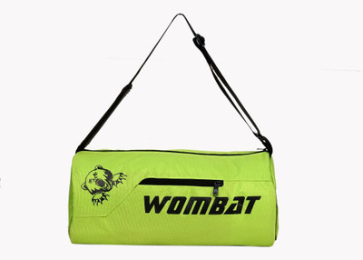Wombat Green Unisex Polyester Material 22.5 Litre gym Duffle Bag Fitness gym(Green, Kit Bag)