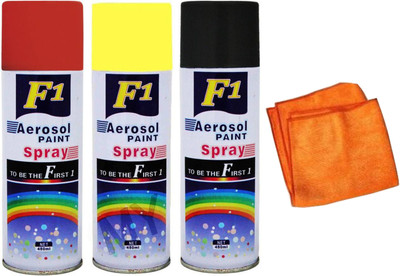 

F1 Multicolor Spray Paint 450 ml(Pack of 3)