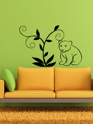 

Decora  Animal Sticker(Pack of 1, Black