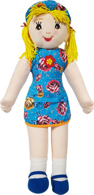 

Ultra Candy Doll Soft Toy Rose Floral Dress - 27 inch(Blue)
