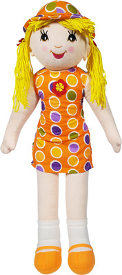 

Ultra Candy Doll Soft Toy With Polka Dots - 27 inch(Orange)
