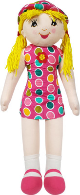 

Ultra Candy Doll Soft Toy Polka Dots - 27 inch(Pink)