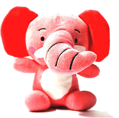 

soniya Enterprises elephant - 17 cm(Pink)