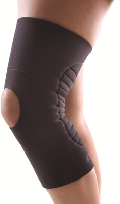 

Össur Neoprene Knee Sleeve 0.6cm For Knee Injury Solutions Knee Support (XL, Black)