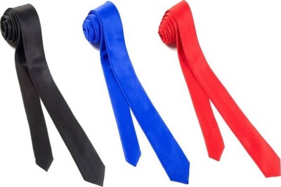 Seerat Solid Tie(Pack of 3)