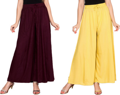 JAZZ Flared Women Multicolor Trousers