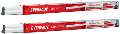 

Eveready 10W 02-FT Straight Linear LED Tube Light(White, Pack of 2)