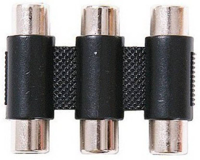 

Prro TV-out Cable 5 RCA to 3 RCA Cupler Both Female Side JHPB-3(Black, For Home Theater)