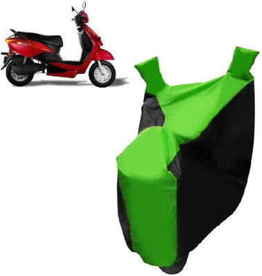 Autocraft Two Wheeler Cover for Universal For Bike(Yo Spark, Green, Black)