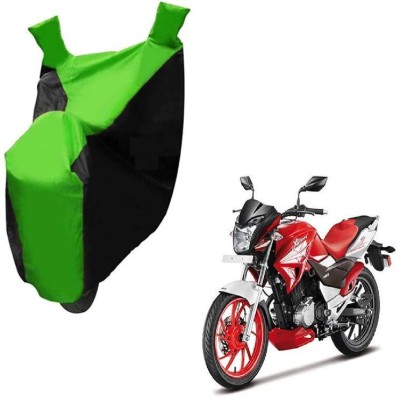 SMART Two Wheeler Cover for Hero(Xtreme Sports, Black, Green)