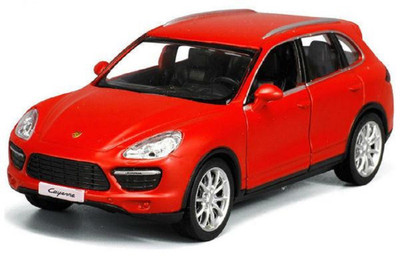 

RMZ 5'' PULL BACK -Porsche Cayenne Turbo Die Cast Car(Red)