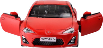 

RMZ 5'' PULL BACK MATTE-Toyota 86 (Matte Red) Die Cast Car(Red)