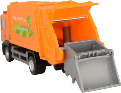 

RMZ 1:64 MAN - Garbage Truck Transport Series(Orange)