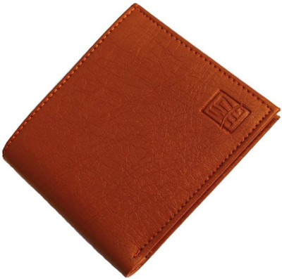 WENZEST Men Tan Artificial Leather Wallet(10 Card Slots)