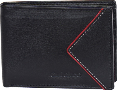 

Gulchee Men Black Genuine Leather Wallet(6 Card Slots)