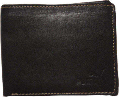

billshope Men Black Genuine Leather Wallet(8 Card Slots)