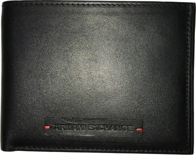 

Armani Exchange Men Black Genuine Leather Wallet(7 Card Slots)
