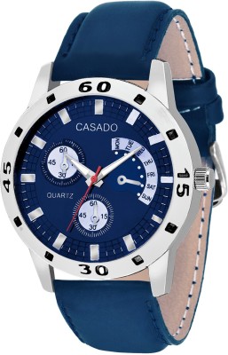Casado 206BUBU Chronograph Pattern Blue Watch  - For Men   Watches  (Casado)