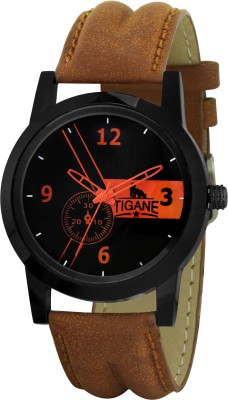 TIGANE TN-1005-BLK-J-STRAP Watch  - For Men   Watches  (TIGANE)
