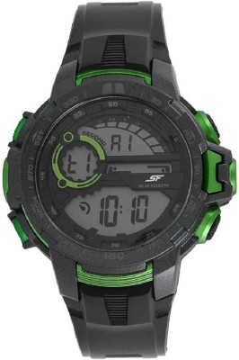 SF by Sonata Black Strap Digital Watch Watch  - For Boys   Watches  (SF)