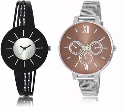 View SRK ENTERPRISE Low Price Women Watch With Designer Dial Multicolor Lorem 212_214 Watch  - For Girls Wrist Watches Price Online(SRK ENTERPRISE)