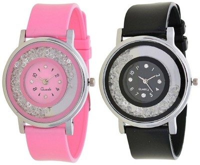 INDIUM PS0123PS NEW BLACK & PINK NEW LOOK WATCH Watch  - For Girls   Watches  (INDIUM)