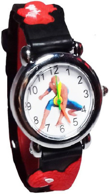 View LAVISHABLE Fashion Siperman Analog kids watch best for gifting (Black) Spiderman Watch - For Boys & Girls Watch  - For Boys & Girls Wrist Watches Price Online(Lavishable)
