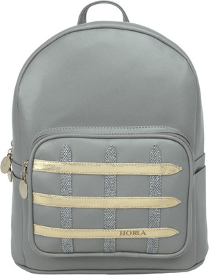 

Horra Criss-Cross Grey Backpack Backpack(Grey, 5 L)