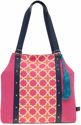 Lemon Trunk Pattern Printed Window Tile Shoulder Bag(Pink, 5 inch)