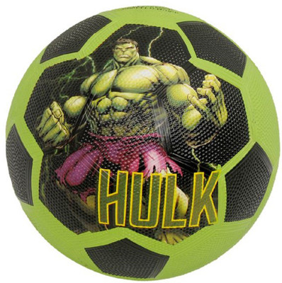 

Emob Green Man Superhero Graphic Printed Score Football Football - Size: (Pack of 1, Green, Black, Multicolor